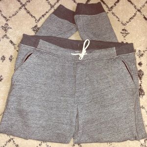 Authentic J. Crew Brushed Fleece Joggers